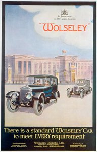 Anuncio de coches Wolseley, 1922 de Unbekannt