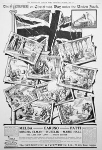 Anuncio de la Gramophone and Typewriter Co, 1906 de Unbekannt