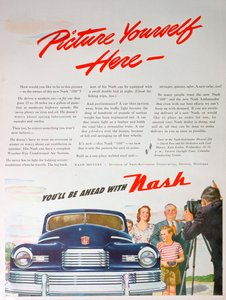 Anuncio del coche Nash 600, 1946 de Unbekannt