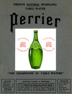 Anuncio de agua Perrier, 1905 de Unbekannt