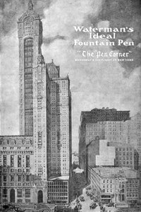 Anuncio de la pluma estilográfica ideal de Waterman, 1908-1909