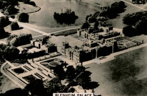 Vista aérea del Palacio de Blenheim, 1939 de Unbekannt