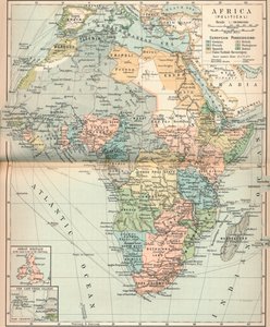 África Política, c1902, 1903 de Unbekannt