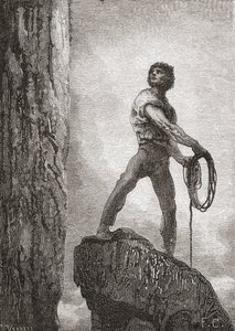 Después de una obra de Gustave Doré del libro 