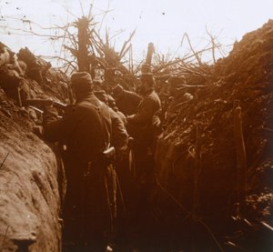 Después de la Batalla del Marne, norte de Francia, c1914-c1918 de Unbekannt