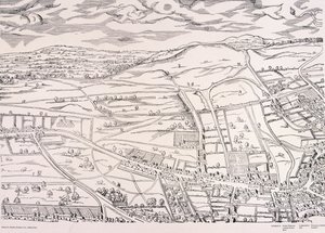 Mapa de Agas de Londres, c. 1561 de Unbekannt