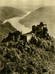 Castillo de Aggstein, Wachau, Baja Austria, c1935