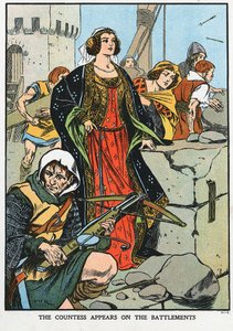Agnes, Condesa de Dunbar 1312-1369, conocida como Agnes Negra, 1338 principios del siglo XX
