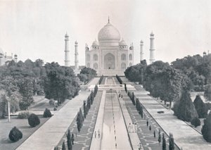 Agra. El Taj Mahal, c. 1920 de Unbekannt