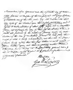 Acuerdo entre de Lolme y su editor, 1780, 1840 de Unbekannt