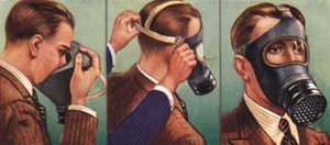 Precauciones contra ataques aéreos, tarjeta de cigarrillos, británica, 1938
