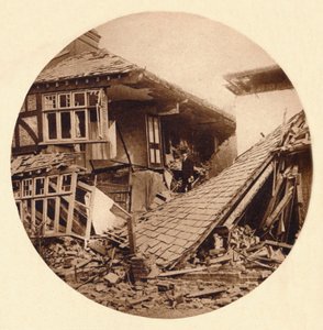 Daños por bombardeo aéreo en Croydon, 1915 1935 de Unbekannt