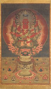 Aizen Myoo, siglo XIV de Unbekannt