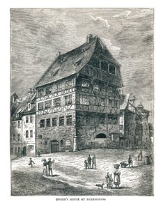 Casa de Alberto Durero, Núremberg, Alemania de Unbekannt
