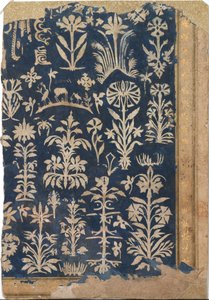 Página de álbum con decoración de papel recortado, ca. 1625-50 de Unbekannt