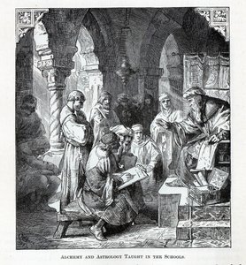 Alquimia y astrología enseñadas en las escuelas, 1882 de Unbekannt