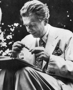 Aldous Leonard Huxley 1894-1963, ensayista y novelista inglés, c1950s de Unbekannt
