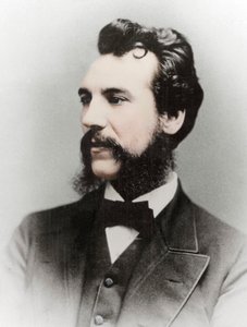 Alexander Graham Bell, inventor estadounidense de origen escocés, siglo XIX de Unbekannt