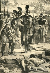 Alejandro y el cuerpo de Darío, 1890