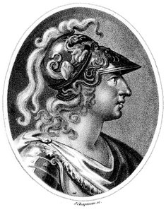 Alejandro Magno 356-323 a.C., c1800 de Unbekannt