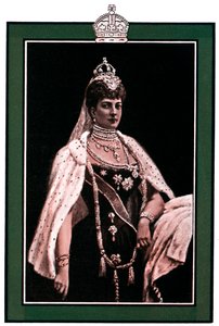 Alejandra de Dinamarca 1844-1925, Reina Consorte del Rey Eduardo VII, 1902-1903 de Unbekannt