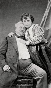 Alexandre Dumas, el Viejo, novelista y dramaturgo francés, c1865 de Unbekannt