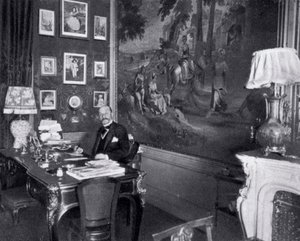 Alexandre Duval, dueño de restaurante francés y figura de la sociedad, 1900 de Unbekannt