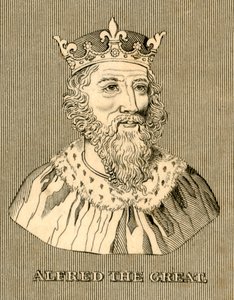 Alfredo el Grande, c847-899, 1830 de Unbekannt