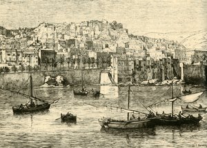 Argel, desde el mar, 1890 de Unbekannt
