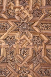 Alhambra - Puerta en los Palacios Nazaríes, Granada, España de Unbekannt