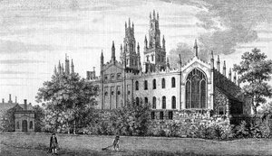 All Souls College, Universidad de Oxford de Unbekannt