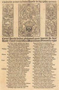 Alegoría del águila y el emperador Maximiliano I, 1497