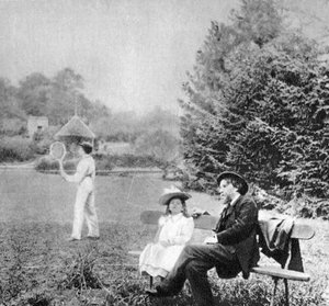 Alphonse Daudet, novelista francés, 1890 de Unbekannt