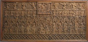 Frontal de altar, británico, finales del siglo XIV de Unbekannt