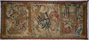 Frontal del altar: Escenas de la infancia de Cristo, c. 1500 de Unbekannt
