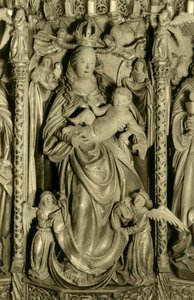 Retablo, iglesia parroquial de Hallstatt, Hallstatt, Alta Austria, c1935 de Unbekannt
