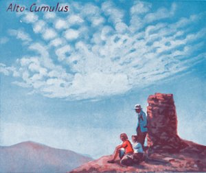 Alto-Cúmulo - Una docena de las principales formas de nubes en el cielo, 1935