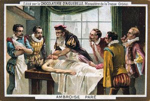 Ambroise Paré, cirujano militar francés del siglo XVI, siglo XIX de Unbekannt
