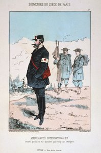 Ambulancias Internacionales, Sitio de París, 1870-1871 de Unbekannt