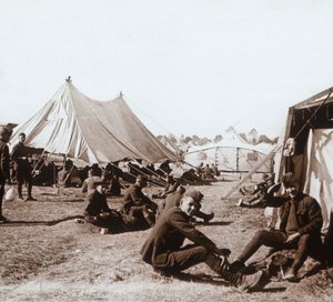 Campamento americano, Melette, Francia, c1914-c1918 de Unbekannt