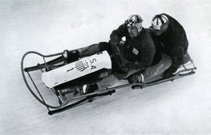 Equipo estadounidense de bobsleigh de dos hombres, Juegos Olímpicos de Invierno de Alemania