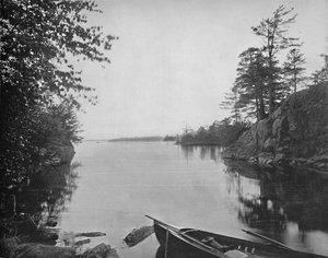 Entre las Mil Islas del San Lorenzo, c1897