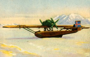 Dornier Do J Wal de Amundsen en hielo polar, 1925 de Unbekannt