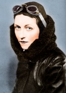 Amy Johnson, piloto, c. 1930s