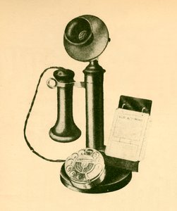 Un receptor telefónico automático, c1930 de Unbekannt