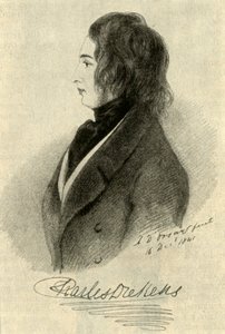Un retrato temprano de Dickens, 1841, 1910 de Unbekannt