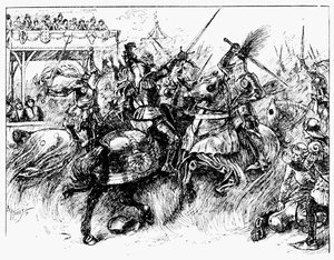 Un torneo inglés, 1909 de Unbekannt