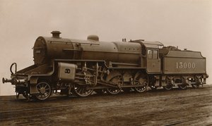 Una locomotora de tráfico mixto de L.M.S., c. 1930s