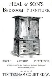 Un anuncio de muebles de dormitorio de Heal and Sons, 1898 de Unbekannt