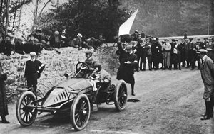 Un temprano Wolseley en la Isla de Man de Unbekannt